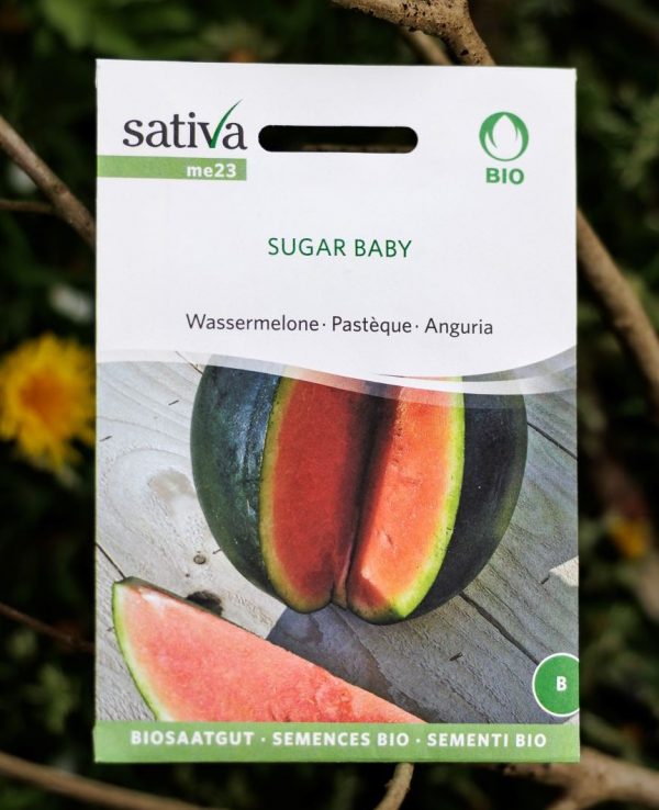 Wassermelone Sugar Baby - Biosaatgut