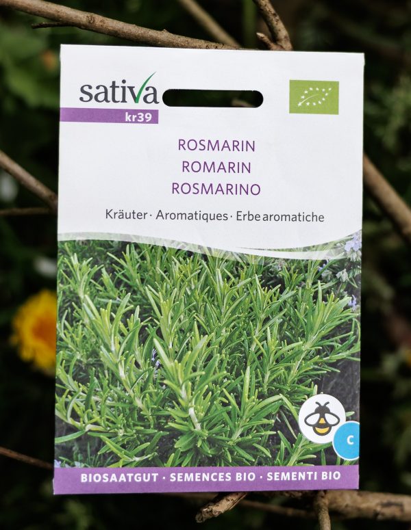 Kräuter - Rosmarin - Biosaatgut