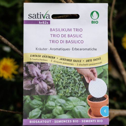 Basilikum Trio – Biosaatgut