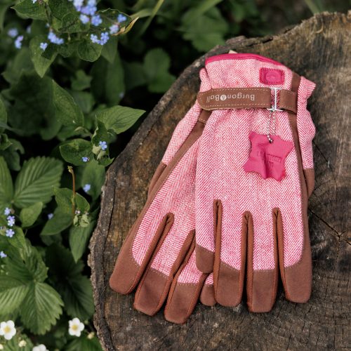Gartenhandschuhe ‘Love The Glove’ Red Tweed Damen