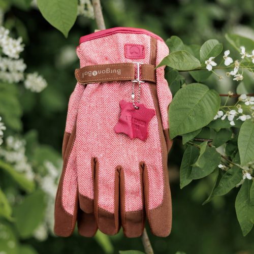 Gartenhandschuhe ‘Love The Glove’ Red Tweed Damen