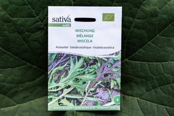 Sativa - Biosaatgut - Asiasalat Mischung