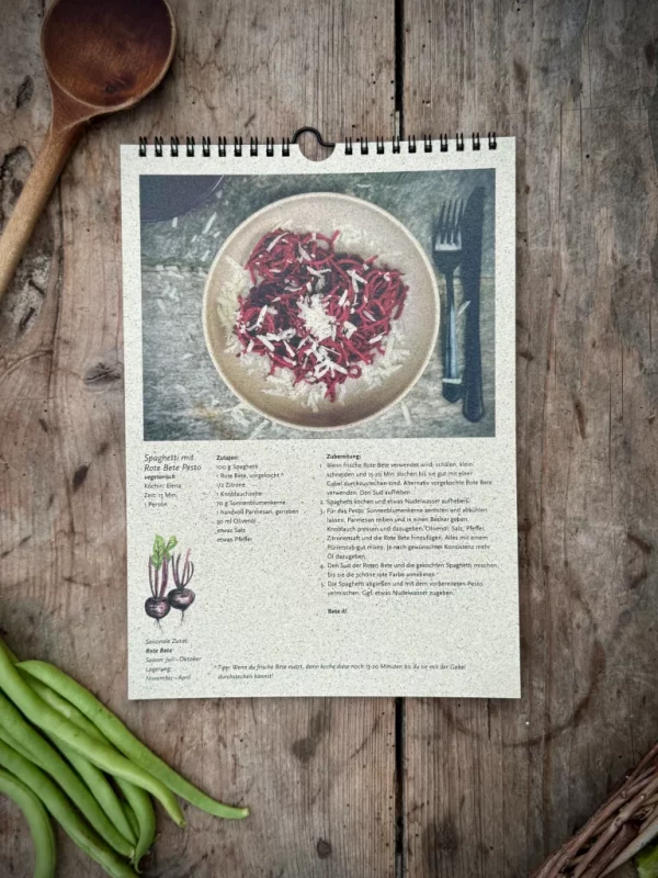 Saisonkalender Gemüse mit Rezepten für jeden Monat