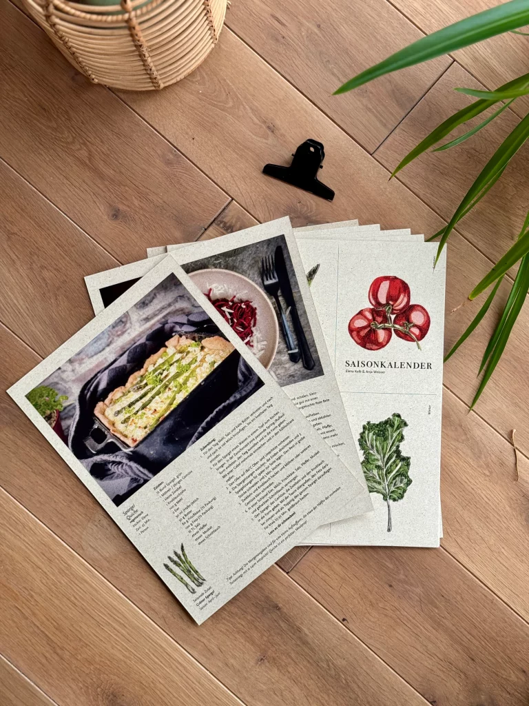 Saisonkalender Gemüse mit tollen Rezepten