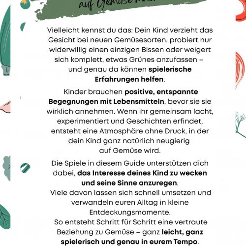 18 Gemüsespiele für Kinder – Guide