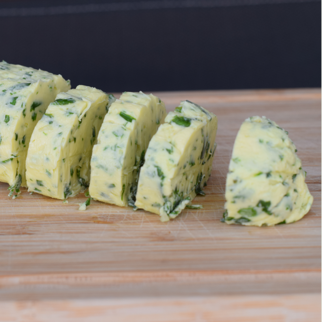 Rezept Kräuterbutter - mit Kindern einen Duftgarten anlegen