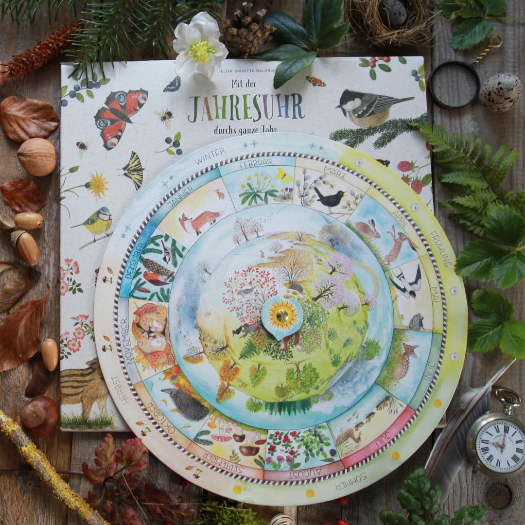 Spielerisches entdecken der Jahreszeiten für Kinder