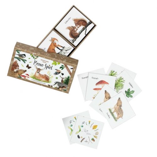 Memo-Spiel „Heimischer Wald“