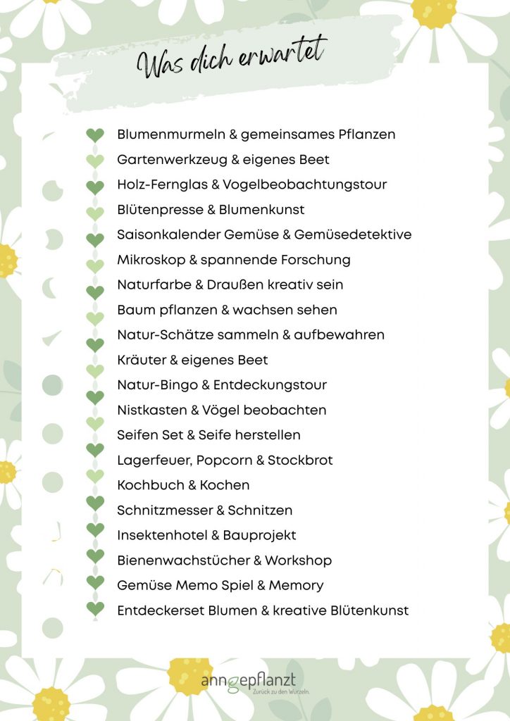Naturgeschenkideen mit unvergesslichem Erlebniswert
